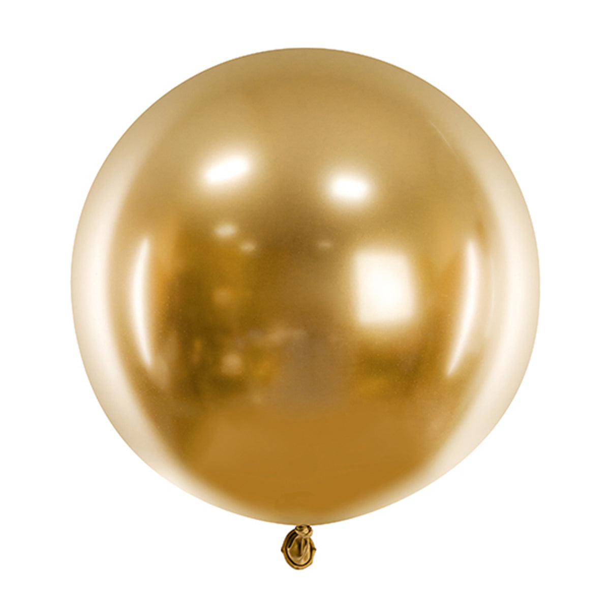 1 ballon géant - Ø 60cm - Brillant - Or