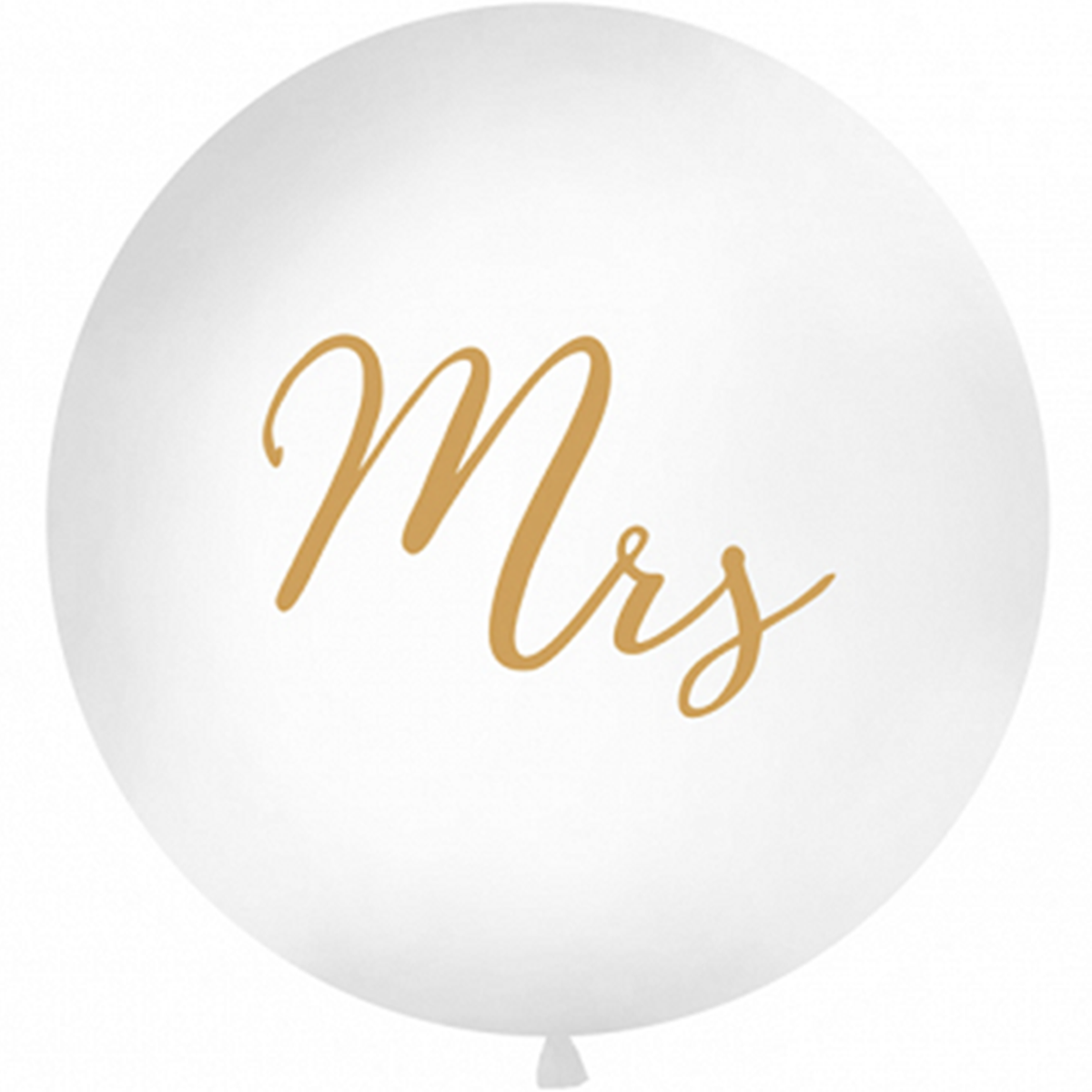 1 Ballon géant - Ø 1m - Mme - Or