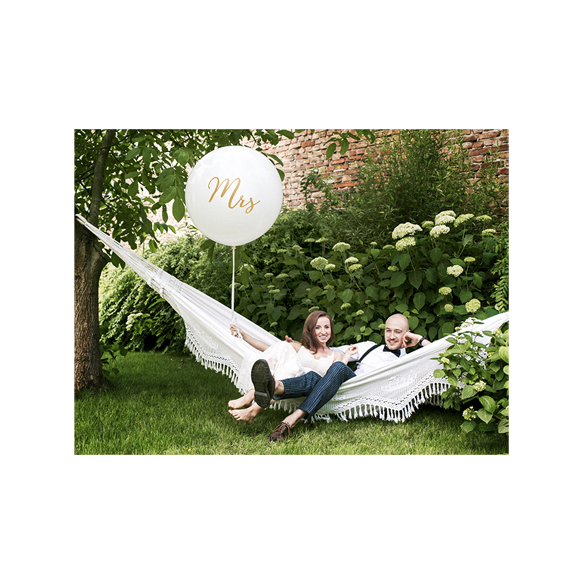 1 Ballon géant - Ø 1m - Mme - Or