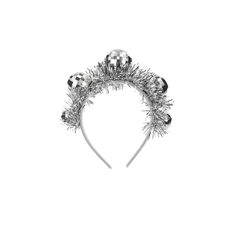 1 bandeau Disco Ball - Argent