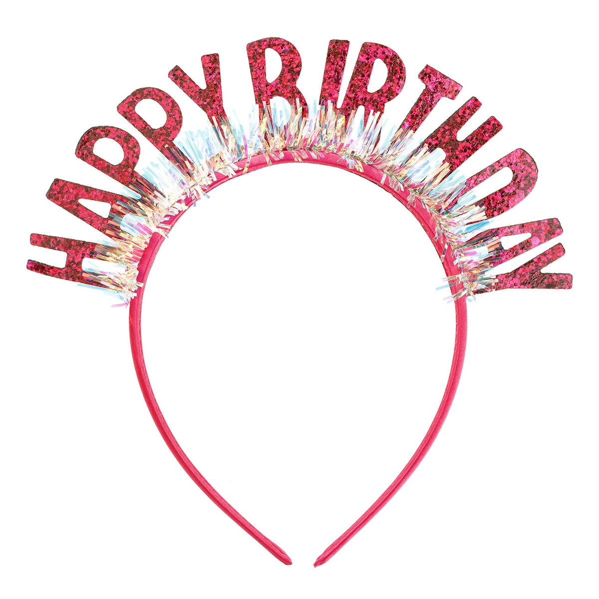 1 serre-tête - Joyeux Anniversaire - Rose