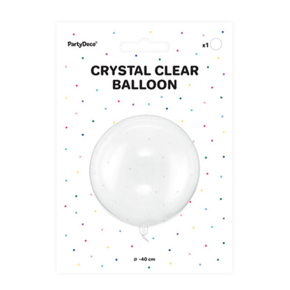 1 Ballon Orbz - Doorzichtig