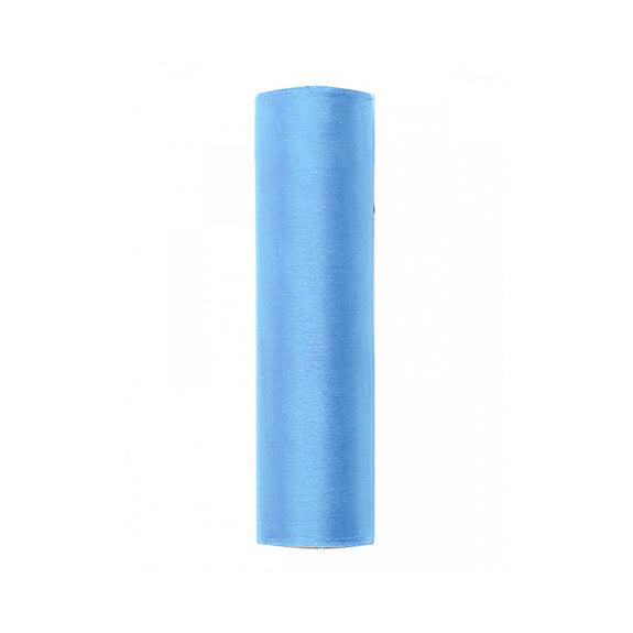 1 organzastof - 16cm - Lichtblauw