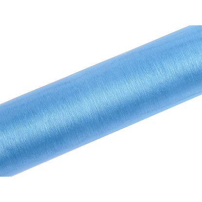 1 organzastof - 16cm - Lichtblauw