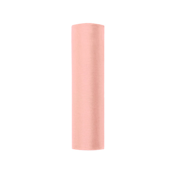 1 tissu organza - 16cm - Blush