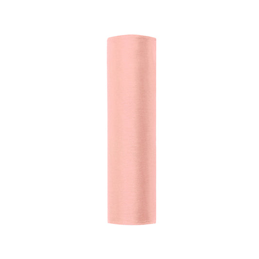 1 tissu organza - 16cm - Blush
