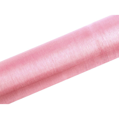 1 organzastof - 16 cm - roze