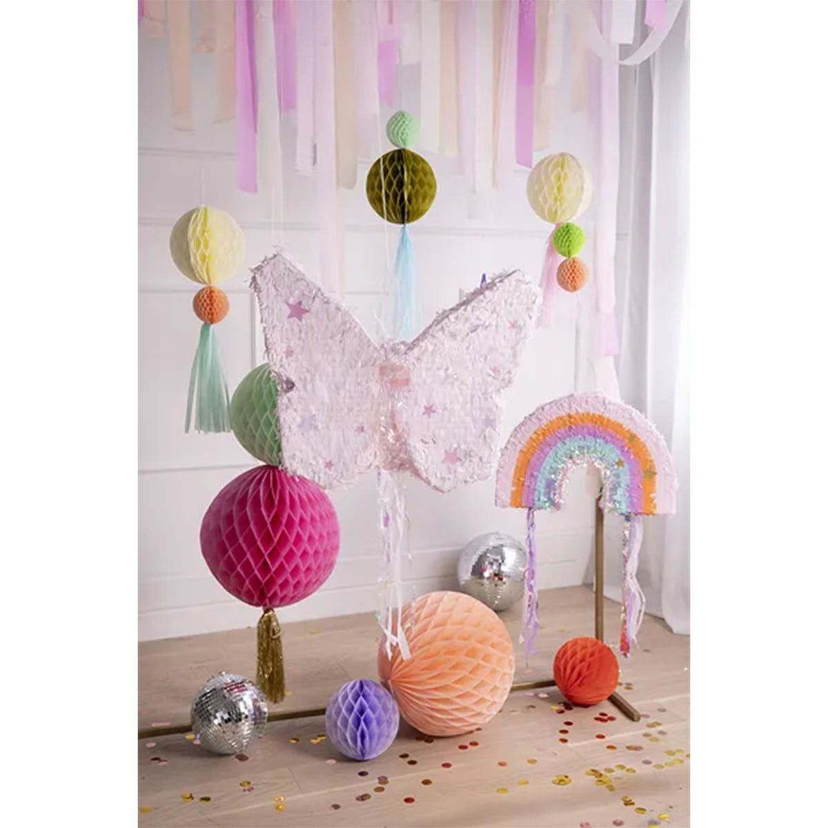1 Opvouwbare piñata - Vlinder