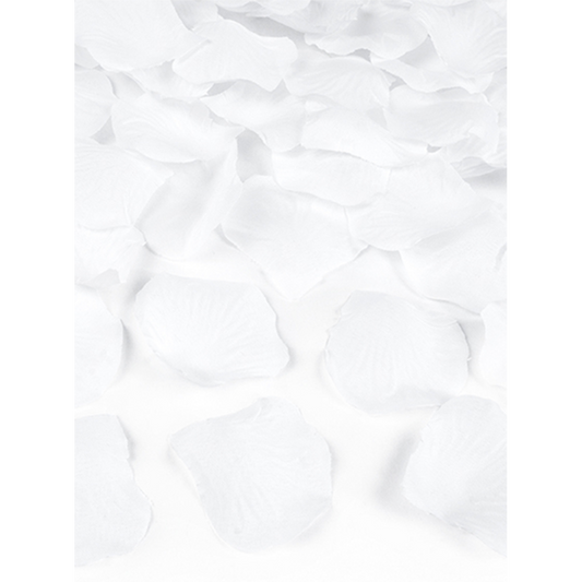 100 rozenblaadjes - Wit