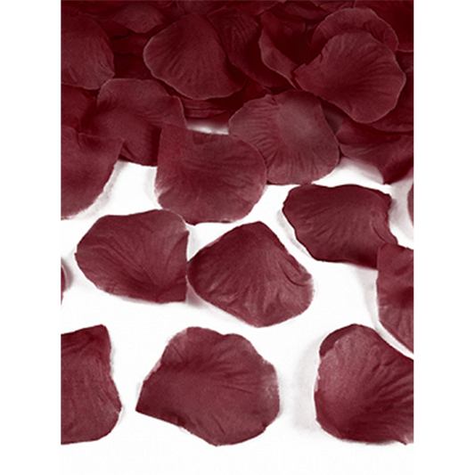 100 rozenblaadjes - donkerrood