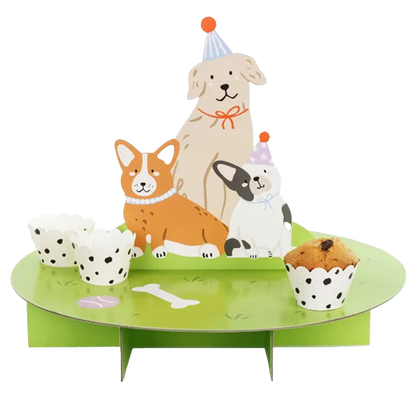 1 présentoir à gâteaux - Chiens