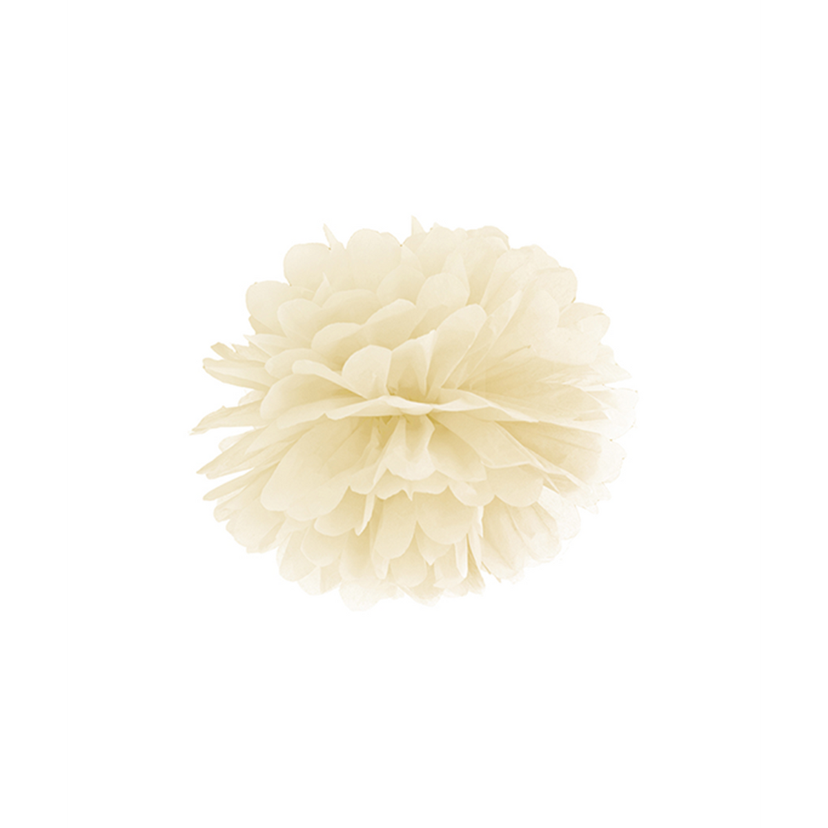 1 Pompom - Ø 25cm - Crème