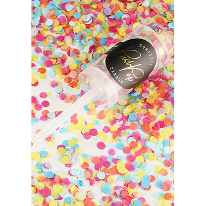 1 Confetti Push Pop - Kleurrijk