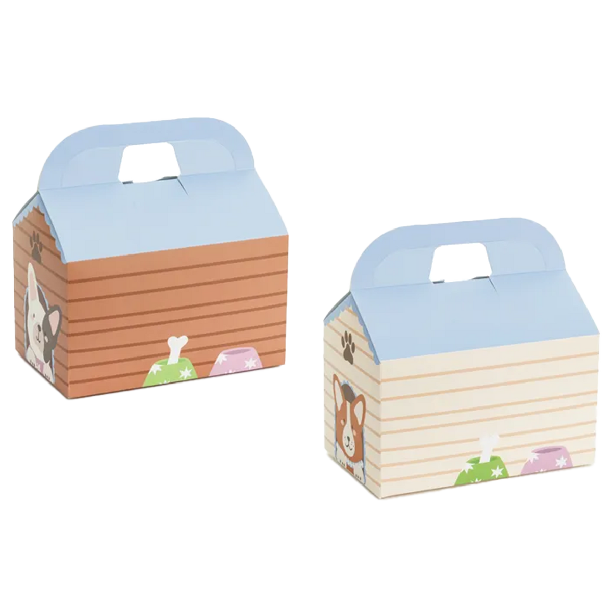 6 boîtes à gâteaux - Chiens