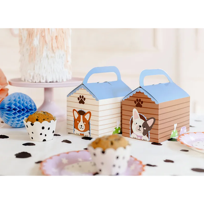 6 boîtes à gâteaux - Chiens