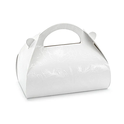 10 boîtes à gâteaux - Blanc