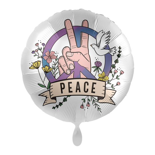 1 Ballon - Symbole de paix - ANG