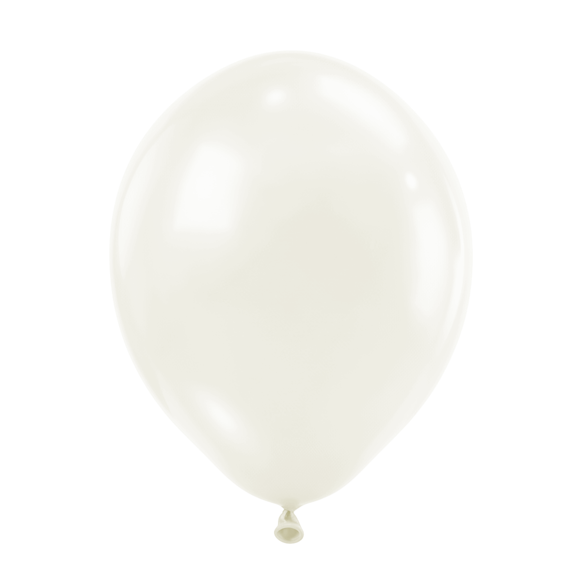 50 ballonnen - Ø30 cm - Amandelwit