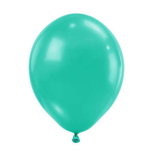 50 ballons de baudruche - Ø30 cm - Bleu Caraïbes