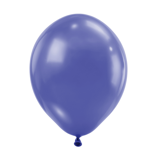 50 ballons de baudruche - Ø30 cm - Bleu pervenche