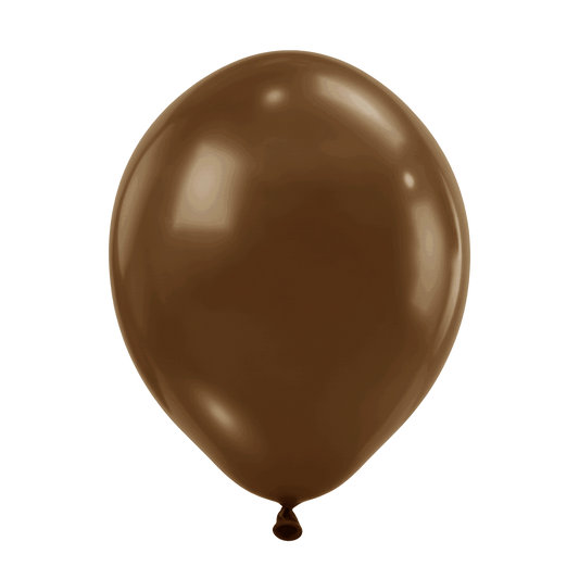 50 ballons - Ø30 cm - Coffee