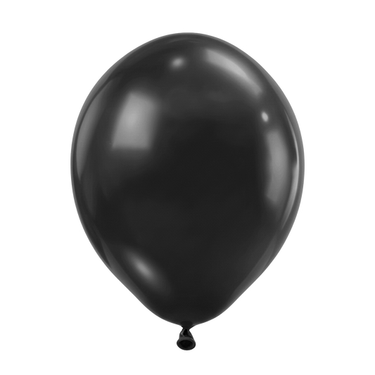 50 ballons de baudruche - Ø30 cm - Noir