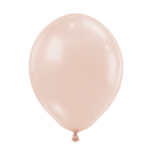 50 ballonnen - Ø30 cm - Pastel Dusk Rose