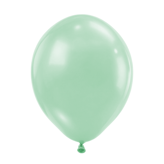 50 ballonnen - Ø30 cm - Pastel Dusk Green Tea