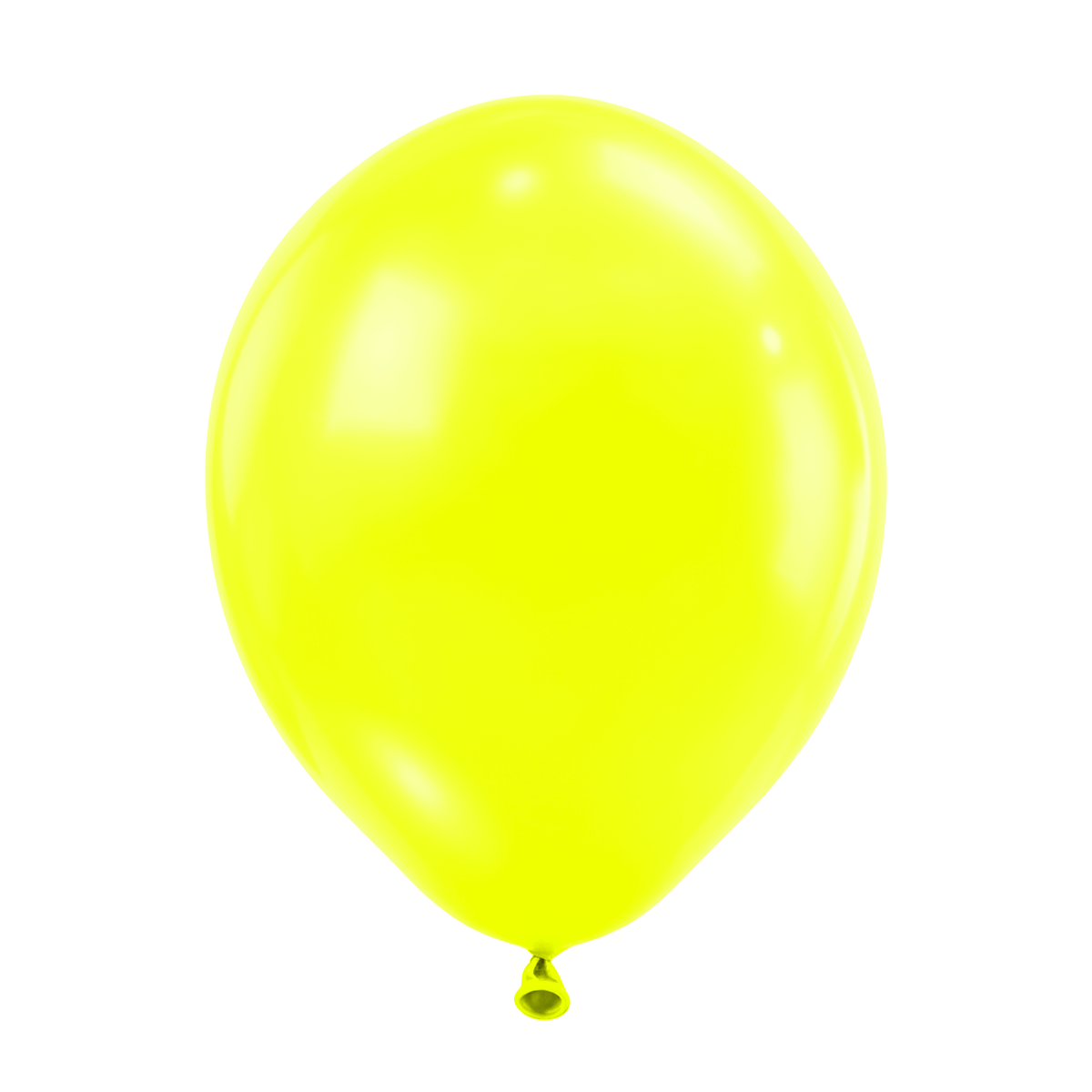 50 ballons - Ø30 cm - Jaune fluo
