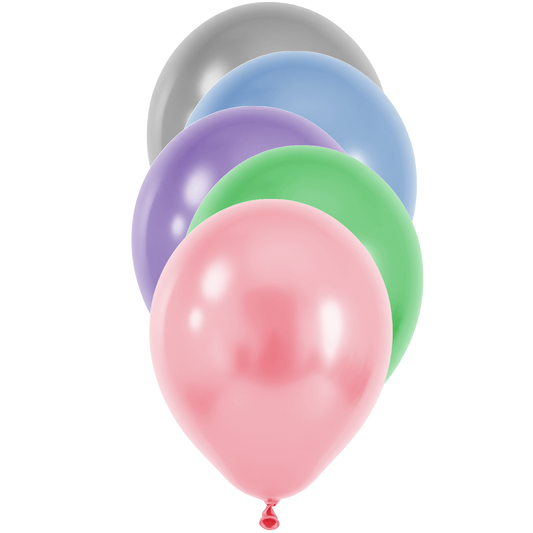 50 ballonnen - Ø30 cm - Parel Assorti