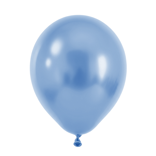 50 ballonnen - Ø30 cm - Pearl Blue