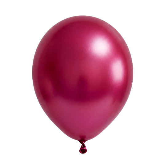 50 ballonnen - Ø30 cm - Metallic Fuchsia