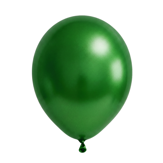 50 ballons - Ø30 cm - Vert métallique