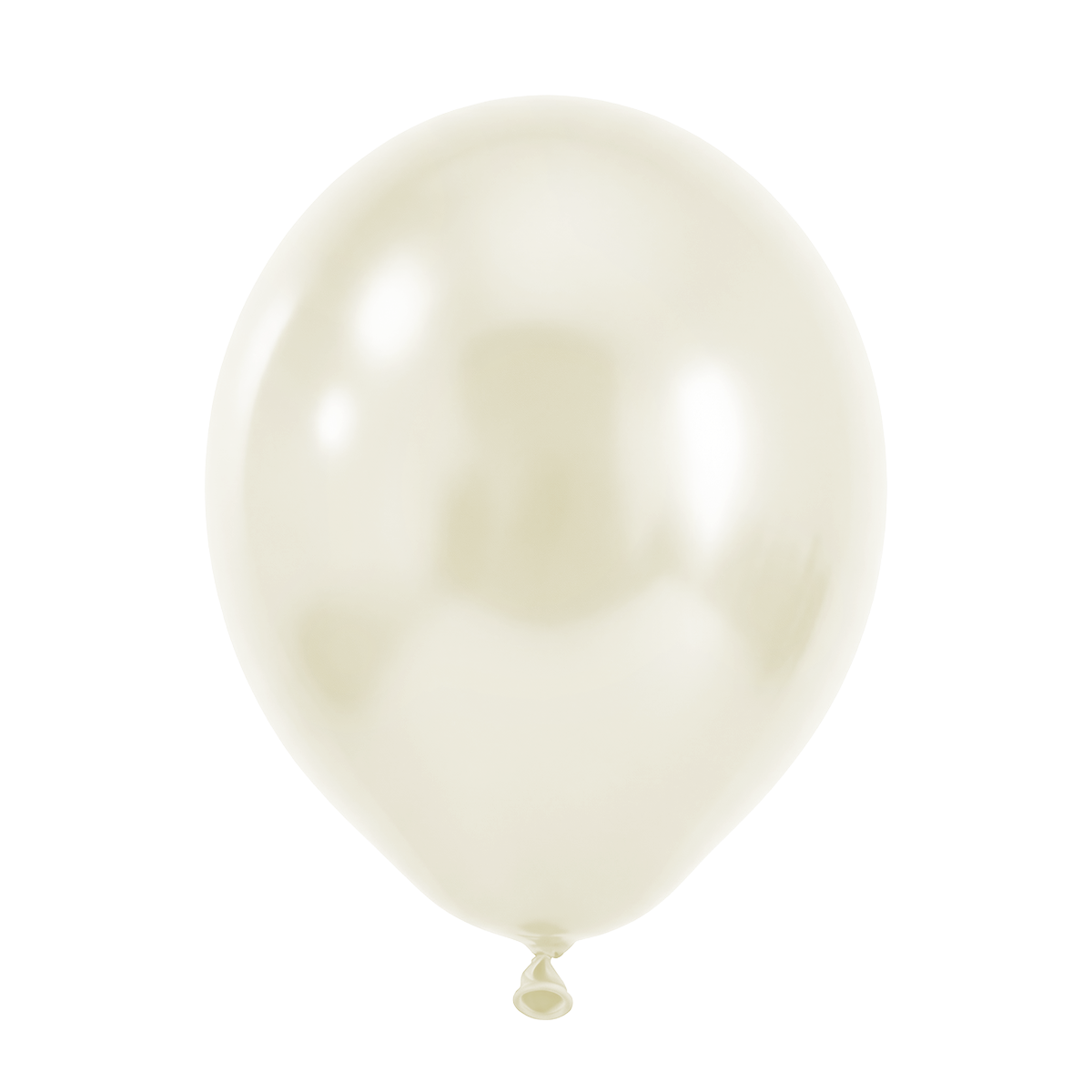 50 Ballons - Ø30 cm - Blanc Huître Soie