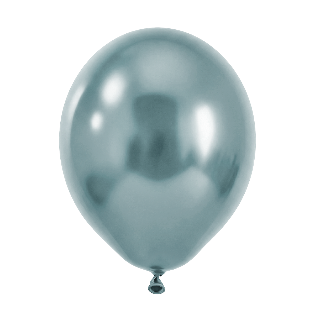 50 ballonnen - Ø 30 cm - zijdeglans Arctic Blue