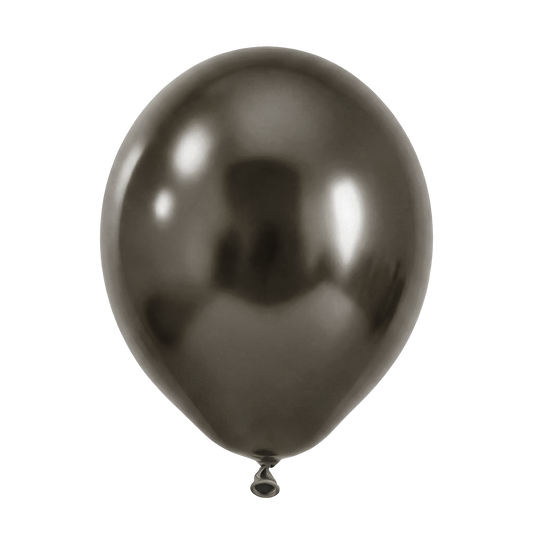 50 ballonnen - Ø30 cm - Silk Midnight Grey