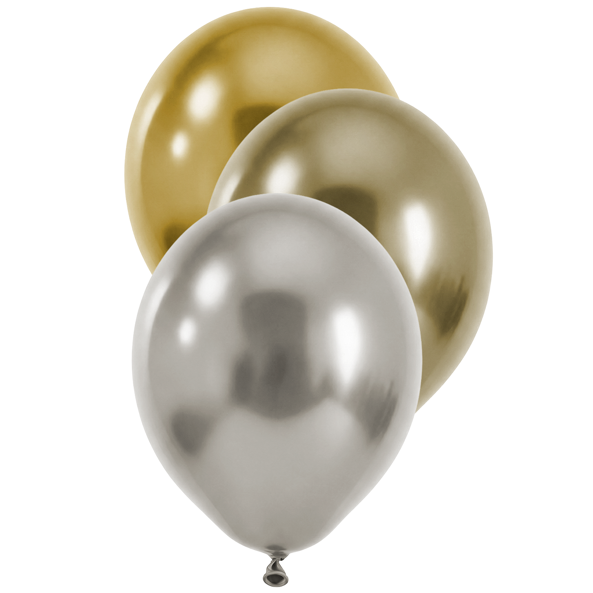 50 Ballons de baudruche - Ø30 cm - Réflex - Assortiment de luxe