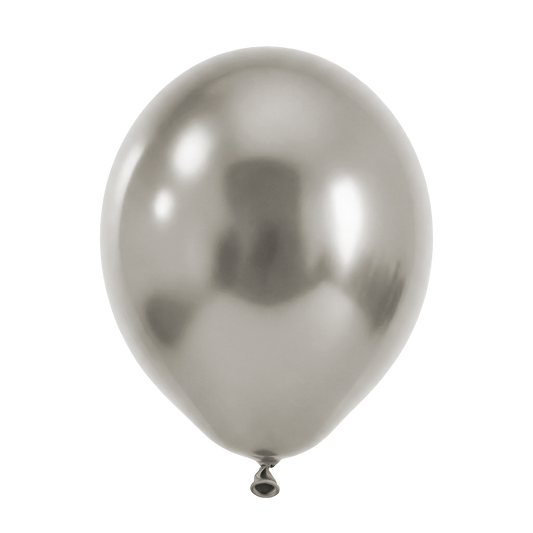 50 ballonnen - Ø30 cm - Reflex - Zilver