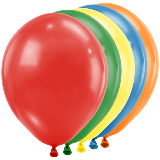 25 ballons - Ø46 cm - Assortiment Fashion