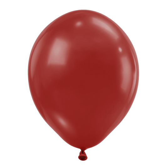 25 ballons - Ø46 cm - Rouge impérial