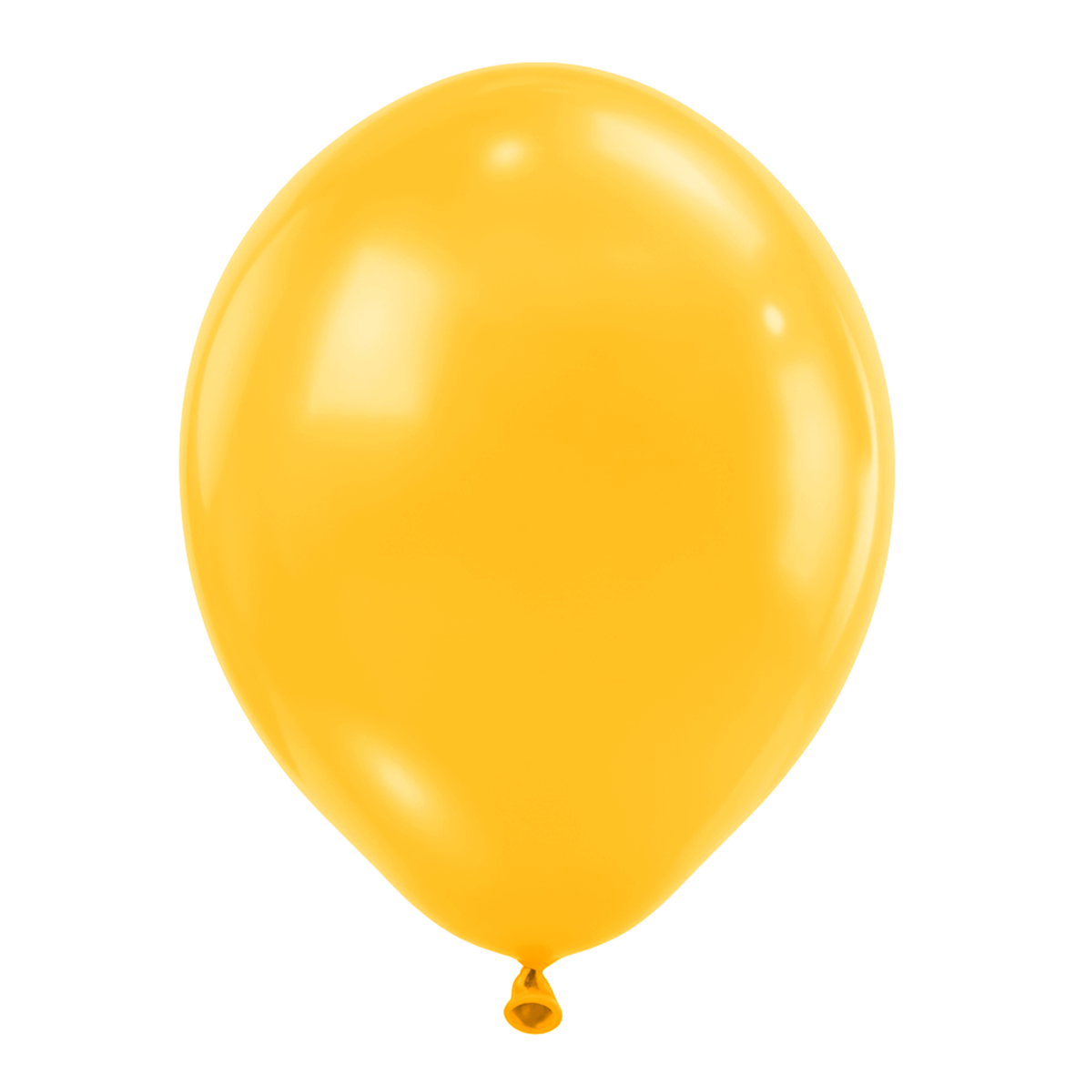 25 ballons - Ø 46 cm - jaune miel