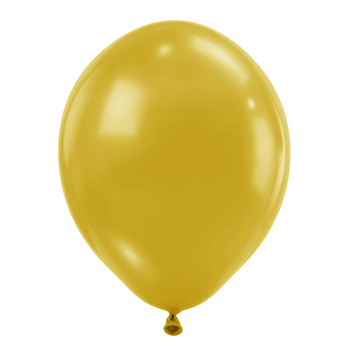 25 ballons - Ø46 cm - Moutarde