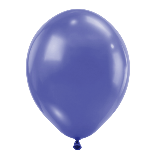 25 ballons - Ø46 cm - Bleu pervenche