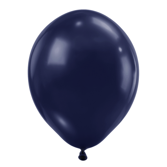 25 ballons - Ø46 cm - Bleu marine