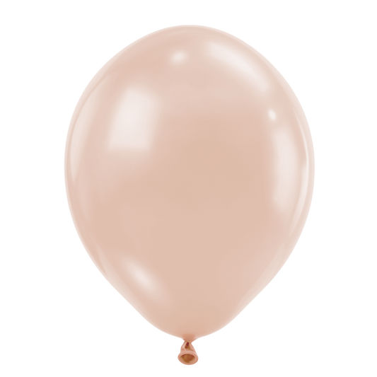 25 ballons - Ø46 cm - Creamy Blush