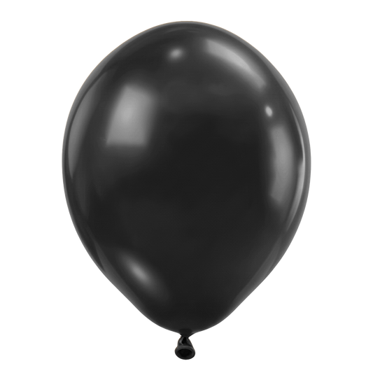 25 ballons - Ø46 cm - Noir