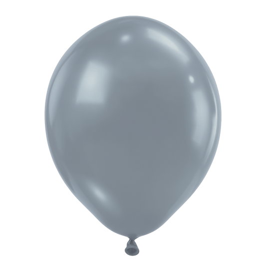 25 ballons - Ø46 cm - Gris Urbain