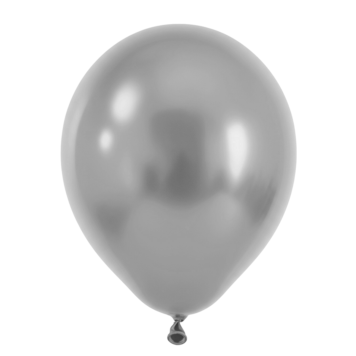 25 ballons - Ø46 cm - Argent nacré