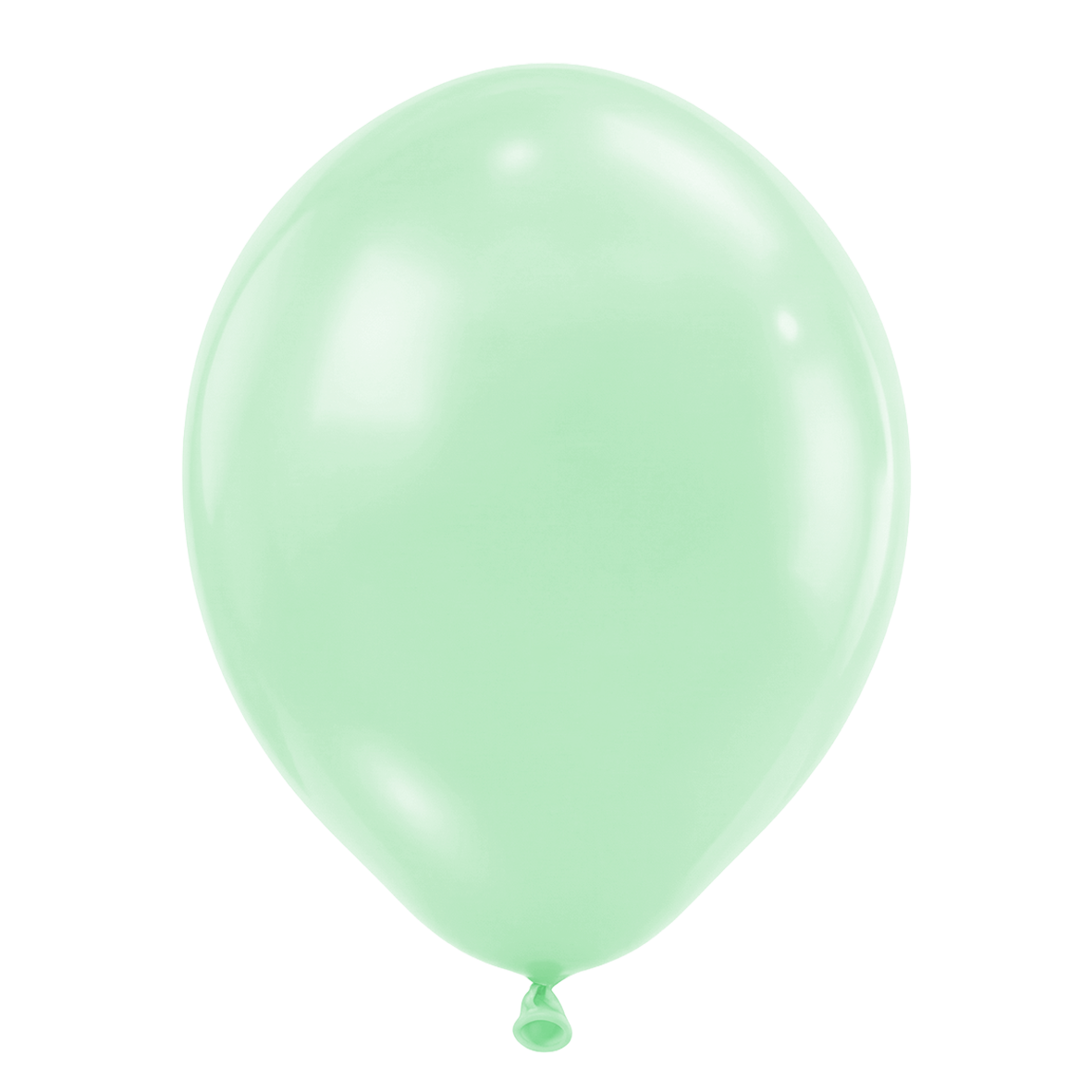 25 ballons - Ø46 cm - Vert pastel mat