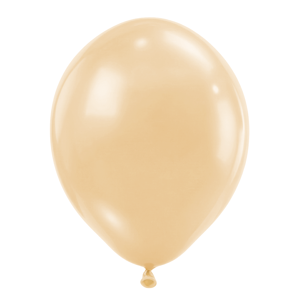 25 ballons de baudruche - Ø46 cm - Pastel Mat Nude